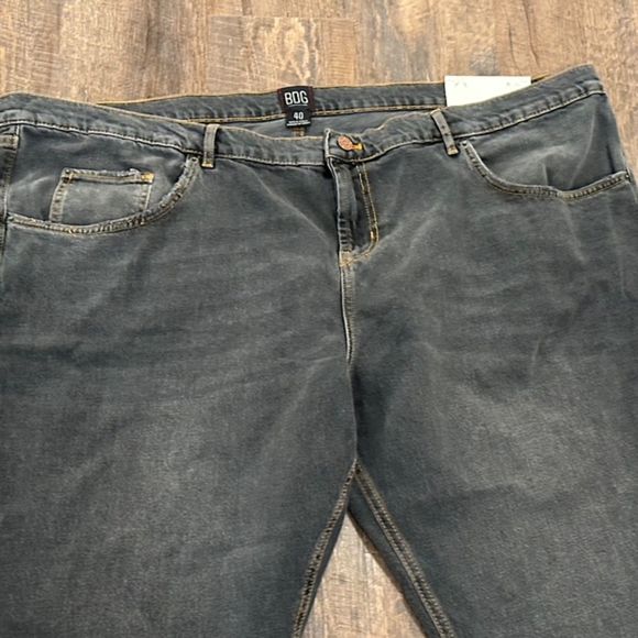 BDG Urban Outfitters Low Rise Jeans Women’s 40 Dark Wash Denim NEW - Picture 4 of 8